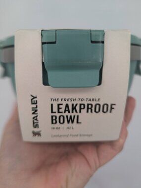 New Stanley Stainless Steel The Fresh To Table Bowl Leak Proof 16oz spring green